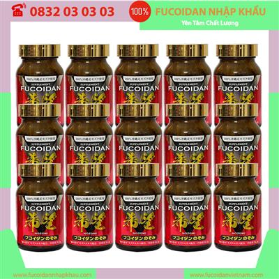 (Hộp 150 viên) Liệu trình 10 hộp tặng 5 hộp Tảo nâu Fucoidan Nozomi Nhật Bản